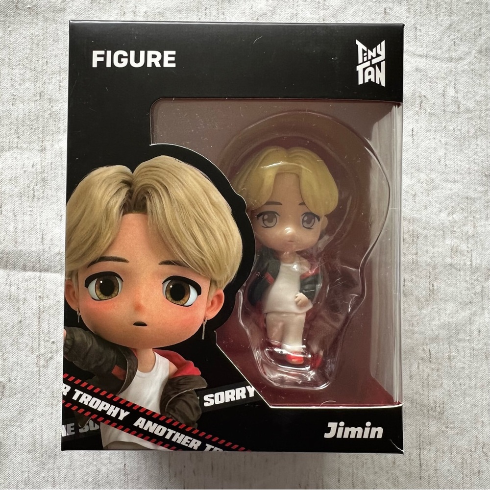 Jimin Official BTS Tiny Tan Mic Drop Figure